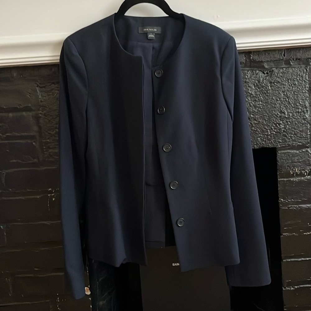 Ann Taylor Blazer Jacket (navy)